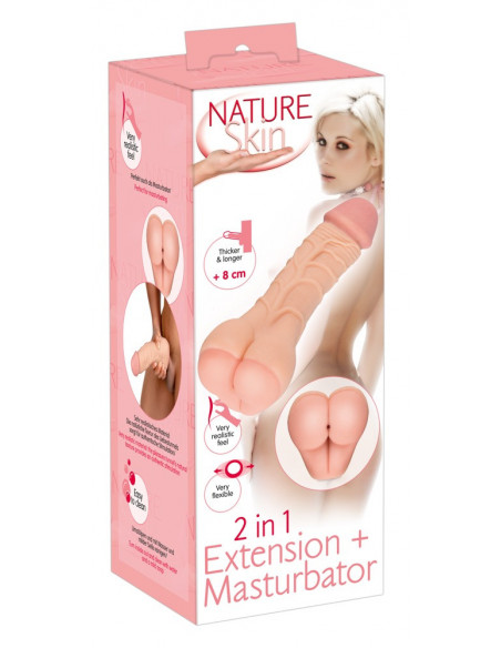 Nature Skin 2in1 Extension-Mas - Nature Skin - colore della pelle chiaro (cod. 705)