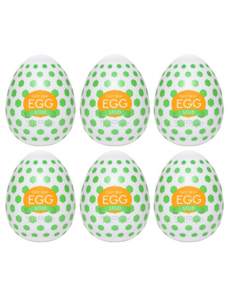 Tenga Egg Stud Pack of 6
