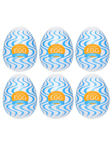 Tenga Egg Wind Pack of 6