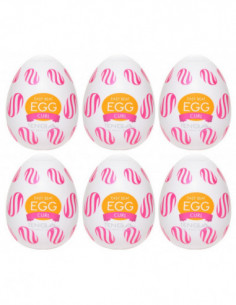 Tenga Egg Curl Pack of 6