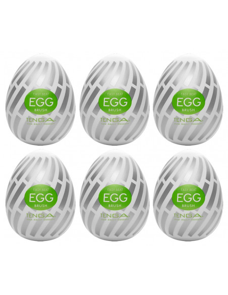 Tenga Egg Brush Pack of 6