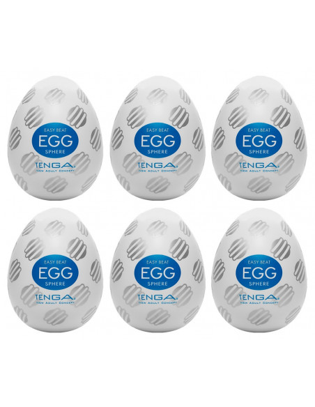 Tenga Egg Sphere Pack of 6