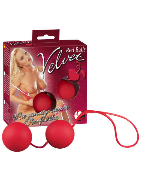 Velvet Red Balls