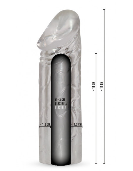 Rebel Mega Dick Sleeve