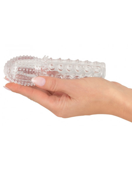 Crystal Clear Penis Sleeve wit - You2Toys