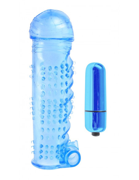 C Textured Sleeve and Bullet Blu