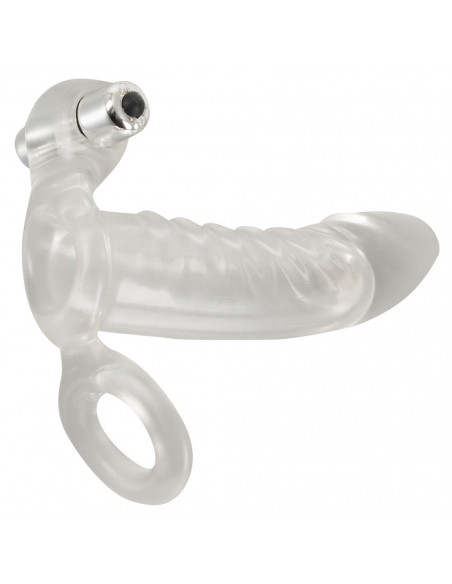 Crystal Clear Vibrating Sleeve