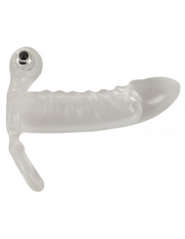 Crystal Clear Vibrating Sleeve