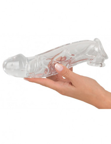 Crystal Clear Penis Sleeve wit - Crystal