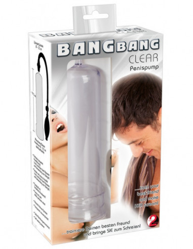 Bang Bang Penis Pump clear