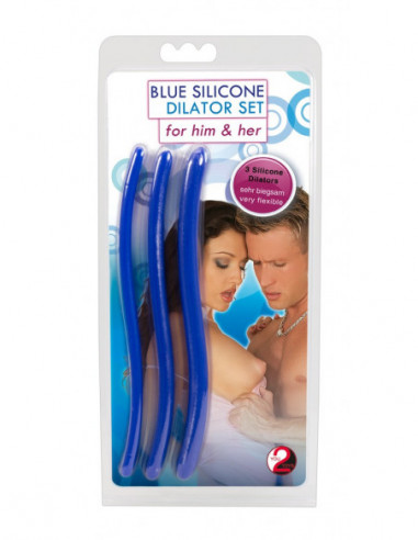 Silicone Dilator Set - You2Toys - blu