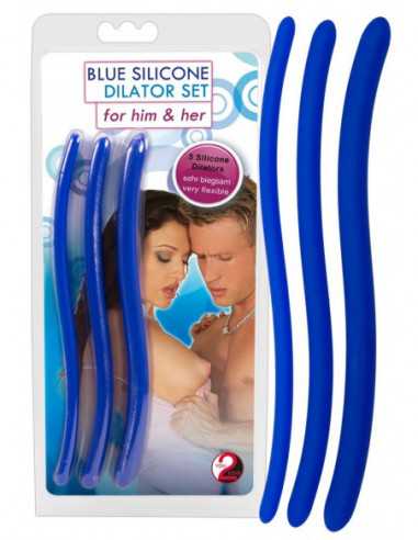 Silicone Dilator Set - You2Toys - blu