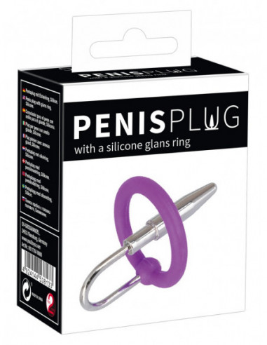 Penis Plug-Silicone Glans Ring