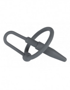 Penis Plug with Glans Ring - Penisplug - Grigio 2