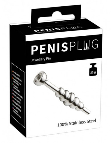 Penis Plug Jewellery Pin 26g