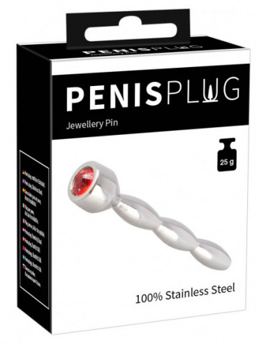 Penis Plug Jewellery Pin