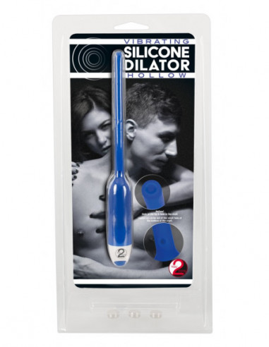 Vibrating Silicone Dilator hol