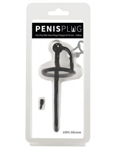 Penis plug Piss Play with Stop