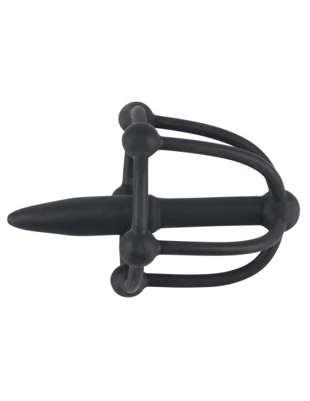 Penis Plug with Glans Cage
