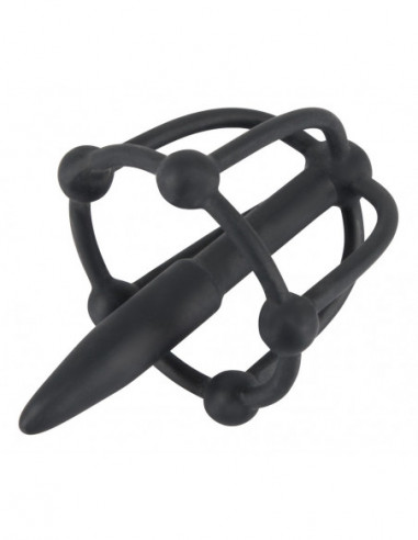 Penis Plug with Glans Cage