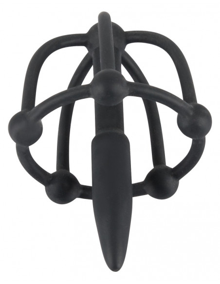 Penis Plug with Glans Cage