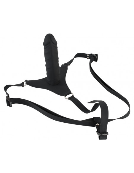 Silicone Strap-on - You2Toys - Nero