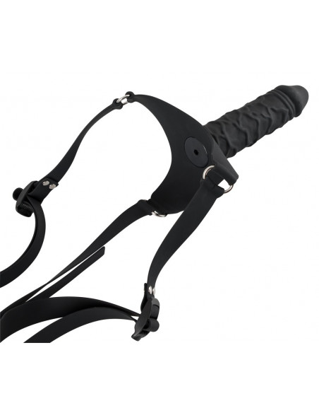 Silicone Strap-on - You2Toys - Nero