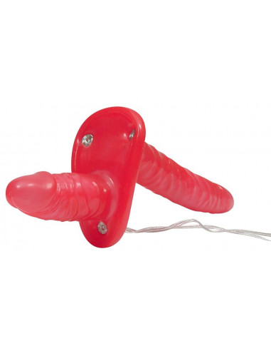 Bad Kitty Vibr. Strap-On Duo