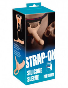 Silicone Strap-on -5cm medium