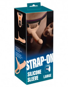 Silicone Strap-on -6cm large