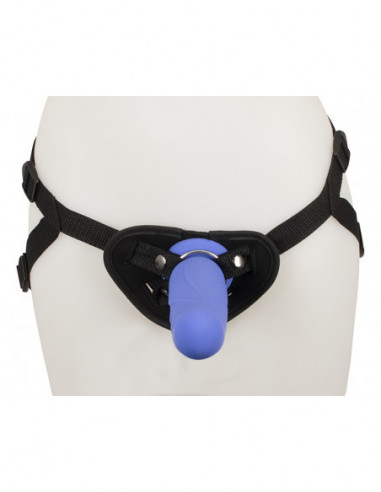 RC Vibrating Strap-On purple