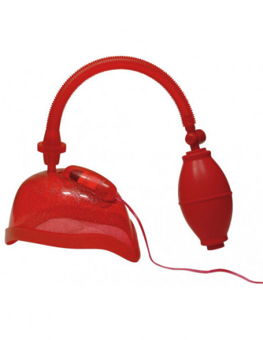 Vibrating Vagina Sucker red