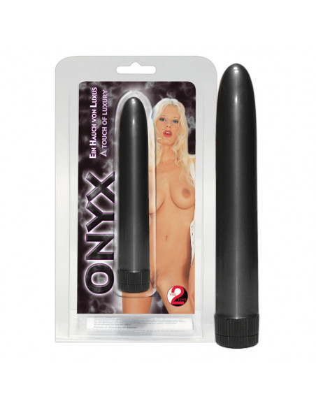 Vibrator Metallic-Schwarz