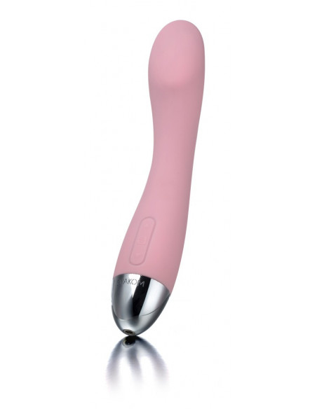 Amy Pale Pink Vibratore ergonomico a G-Spot