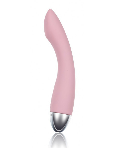 Amy Pale Pink Vibratore ergonomico a G-Spot