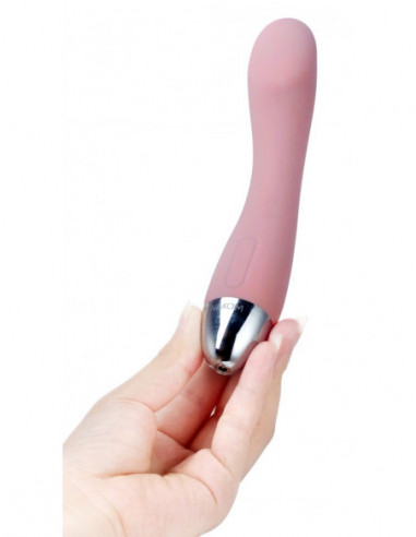 Amy Pale Pink Vibratore ergonomico a G-Spot