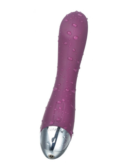 Amy Pale Dark Pink Vibratore ergonomico a G-Spot