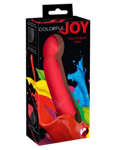 Colorful Joy Red G-Spot Vibe