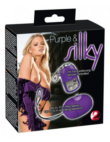 RC Purple and Silky Vibro-bullet