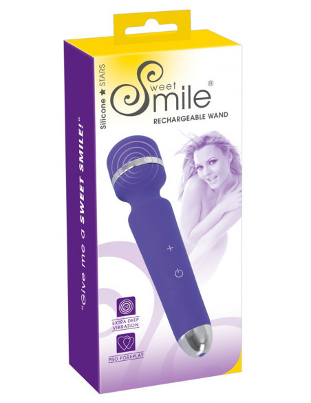 Sweet Smile Rechargeable Wand - Sweet Smile - blu