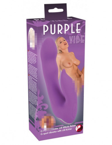 Purple Vibe G-Spot/Clittickler