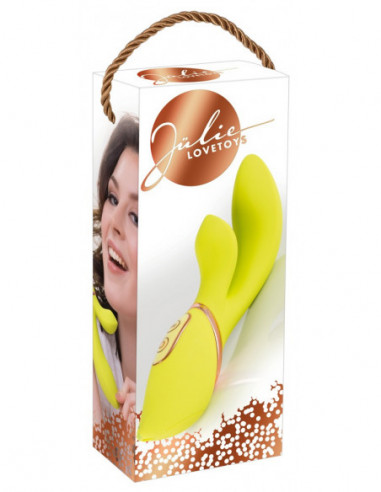 Jülie Vibrator with Clit Stimu