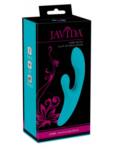 Javida Vibe with clit stimulat