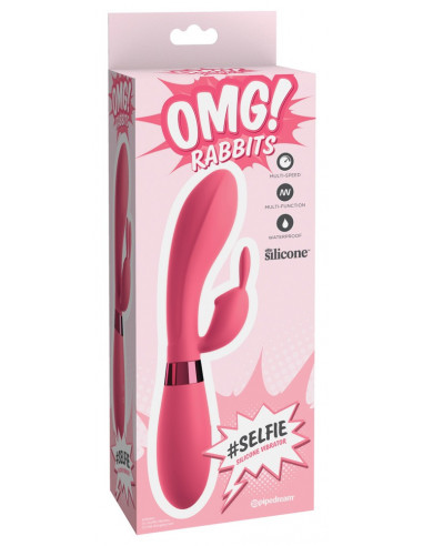 OMG! Silicone Vibrator Pink