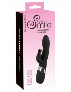 Sweet Smile Rechargeable Rabbi - Sweet Smile - Nero