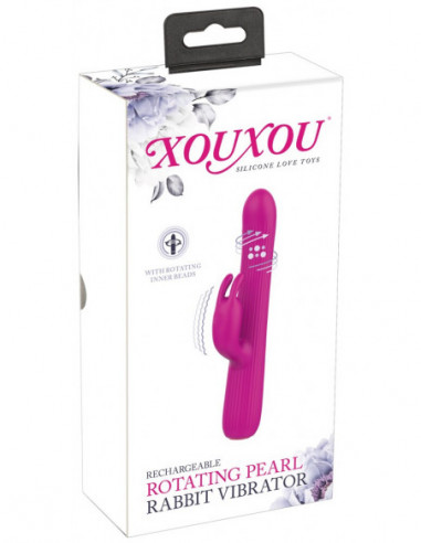 XOUXOU Rotating Pearl Rabbit V