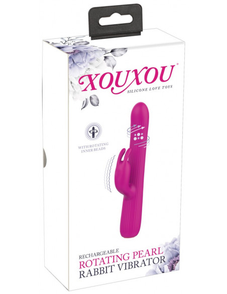 XOUXOU Rotating Pearl Rabbit V