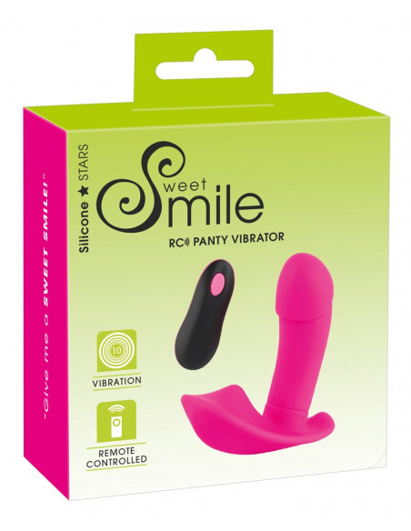 Sweet Smile RC Panty Vibrator - Sweet Smile - pink