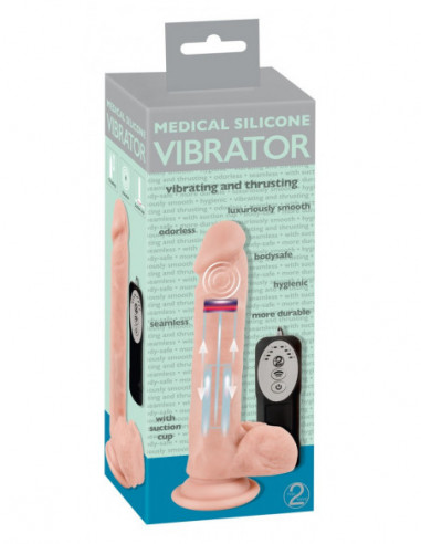 Medical Silicone Thrusting Vib