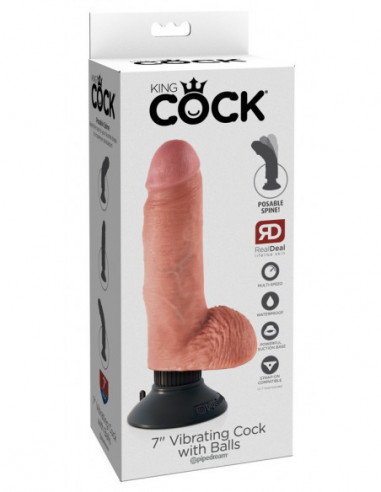 King Cock 7 inch Vibr./w.balls